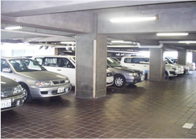 駐車場の様子